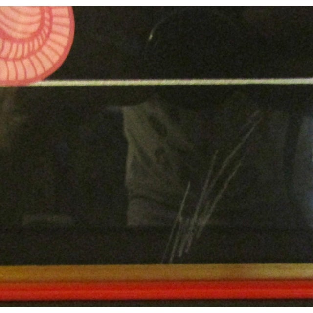 Erté Phoenix Triumphant 1983 Framed Serigraph, Signed