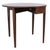 Hepplewhite Classical Hepplewhite Mahogany Inlaid Card Table C1900 For Sale - Image 3 of 15