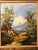 1997 Impasto Alpine Cabin Mountain Landscape Oil Painting by Morris Katz For Sale - Image 9 of 11