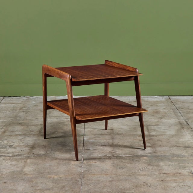 Pair of Two-Tier Side Tables by Gio Ponti for Singer & Sons For Sale - Image 11 of 18