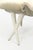 Late 20th Century Christopher Guy Ferragamo Crossed Leg Vanity Stool For Sale - Image 5 of 8