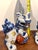 Blue Vintage Japanese Ceramic Foo Dog Guardian Lions – Pair For Sale - Image 8 of 12