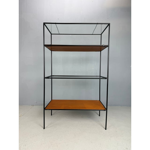 Minimal Danish modular display shelving by Poul Cadovius — Abstracta System, 1960s. A beautiful early example of Cadovius’...