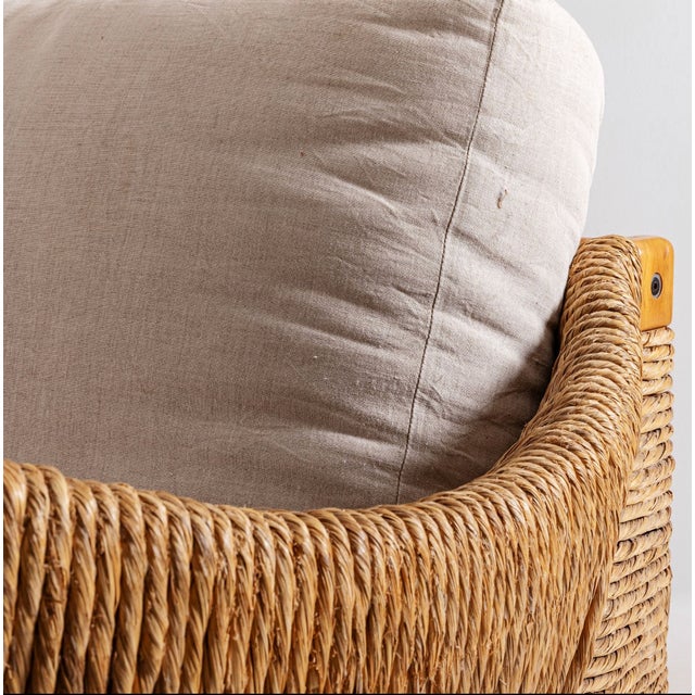 Wood Vintage Lounge Chair by Mario Bellini for Cassina, 1970 For Sale - Image 7 of 10