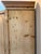 19th Century English Painted Pine Linen Press Armoire With Faux Inlay For Sale - Image 9 of 10