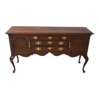Henredon Queen Anne Cherry Sideboard For Sale