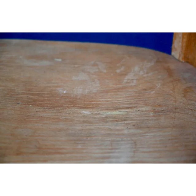 Wood Wooden Children's Bistro Chair, 1950s For Sale - Image 7 of 9