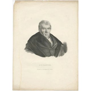Portrait of Jean-Guillaume Garnier, 1850s, Paper For Sale
