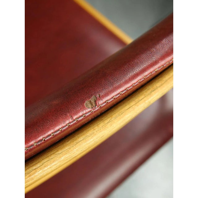 Vintage Red Eden Folding Chair by Gio Ponti For Sale - Image 12 of 14