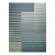 9x12 Majestic Laine Multicolor Stripe Modern Flatweave Wool Carpet Rug For Sale