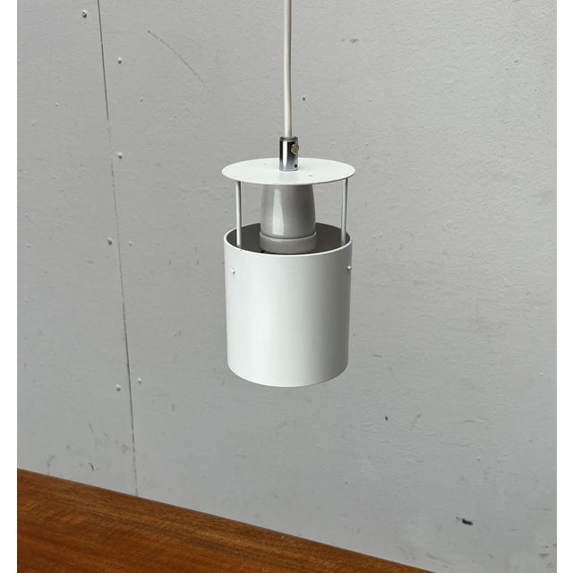Mid-Century Modern Danish Minimalist Fyrtønden Pendant Lamp by Asger Bay Christiansen for Lys, 1960s For Sale - Image 15 of 18