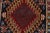 Textile Yalameh Rug 3'4'' X 4'10'' Multicolor Wool Vintage Tribal Hand-Knotted Carpet For Sale - Image 7 of 12
