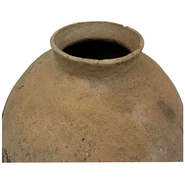 Antique Japanese Yayoi Era Hand Made Pot Shaped Pottery For Sale In Los Angeles - Image 6 of 14
