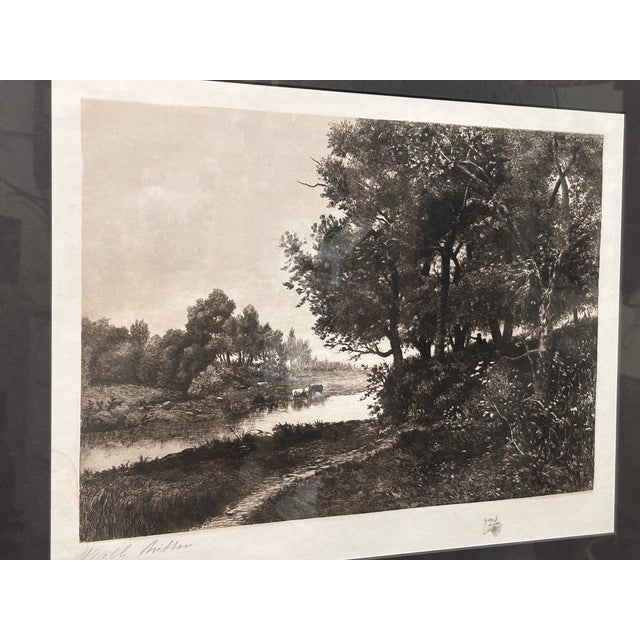 1900 - 1909 Framed Ca. 1900 Lithograph of Pastor For Sale - Image 5 of 8