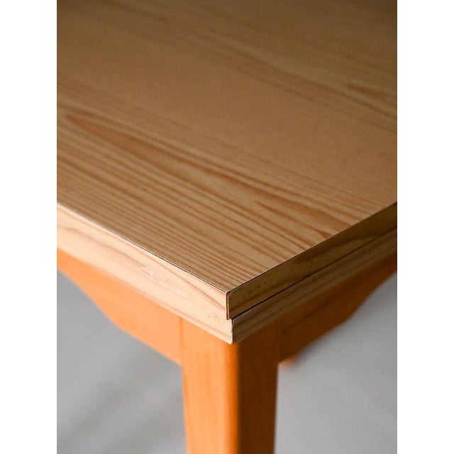 Square Extendable Table in Formica, 1960s For Sale - Image 11 of 14