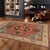 Traditional Pasargad Home Serapi Rust Wool Area Rug, 9' 1'' X 12' 3'' For Sale - Image 3 of 3