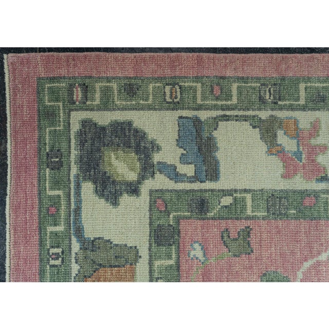Turkish Oushak Rug 4'9" x 7'2" #19075 For Sale - Image 4 of 8