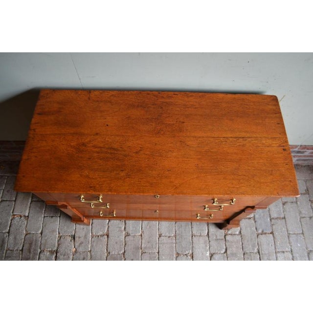 2000 - 2009 Antique Oak Chest of Drawers For Sale - Image 5 of 10