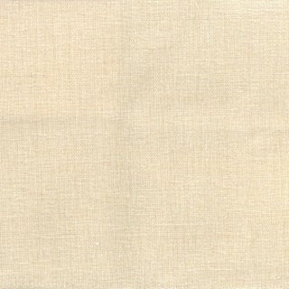 Bunny Williams Home Irving Ottoman in Natural Performance Herringbone Chenille - Sample For Sale