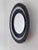 Vintage Danish Round Mosaic Wall Mirror, Marked B. J. H. Moller, 1970s For Sale - Image 9 of 9
