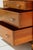 Vintage Georgian Revival Flame Mahogany Secretary Desk Bookcase With Glass Doors, Circa 1940s–1950s For Sale - Image 15 of 18