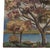French Mid-20th Century French Fall Lake Painting For Sale - Image 3 of 3