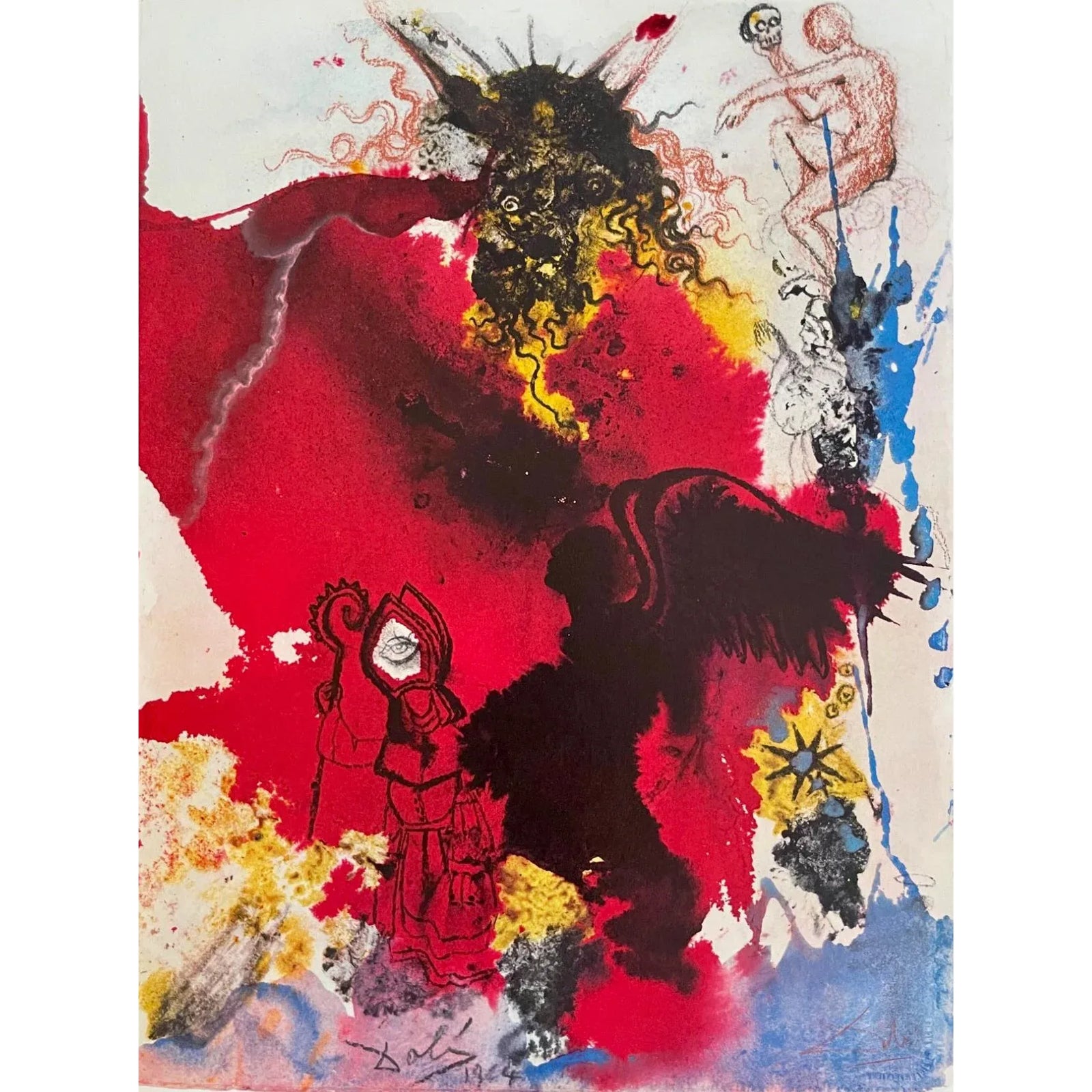 Salvador Dalí­, Composition (Michler/Löpsinger 1600; Field 69-3 ...
