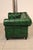 Chesterfield Style Green Leather Sofa For Sale - Image 14 of 16