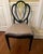 Black Chairs Hepplewhite Dining Black Painted Mid Century Black Vintage For Sale - Image 8 of 9