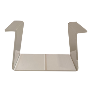 Vintage 1970s Lucite Z Bookends