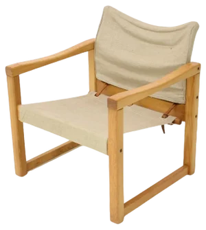 Scandinavian Safari Armchair by Karin Mobring, 1980s