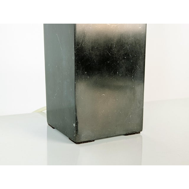 Italian Lamps in White and Black Marble from Maison Jansen, 1960s, Set of 2 For Sale - Image 14 of 18