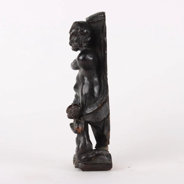 17th Century Mannerist Wood Sculpture, Italy For Sale - Image 6 of 9