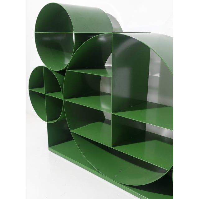 Industrial Flyer Bookcase by Dario Nasuti For Sale - Image 3 of 8