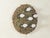 Vintage Ceramic Wall Lamp with Floral Ornamentation, 1970s For Sale - Image 5 of 8