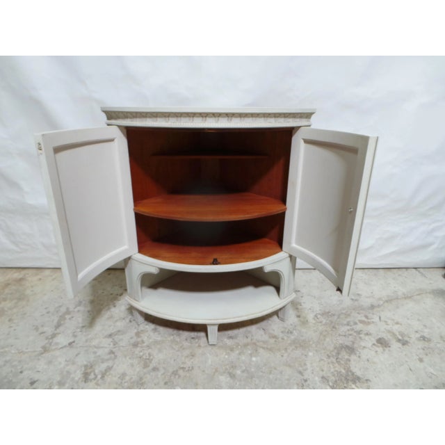 Gustavian (Swedish) Swedish Gustavian Style Corner Cabinet For Sale - Image 3 of 10