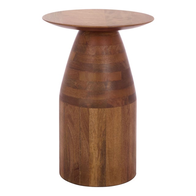 Karu Accent Table in Walnut For Sale