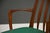 Green 1960s Danish Modern Teak Eva Dining Chairs by Koefoeds Hornslet - Set of 8 For Sale - Image 8 of 12