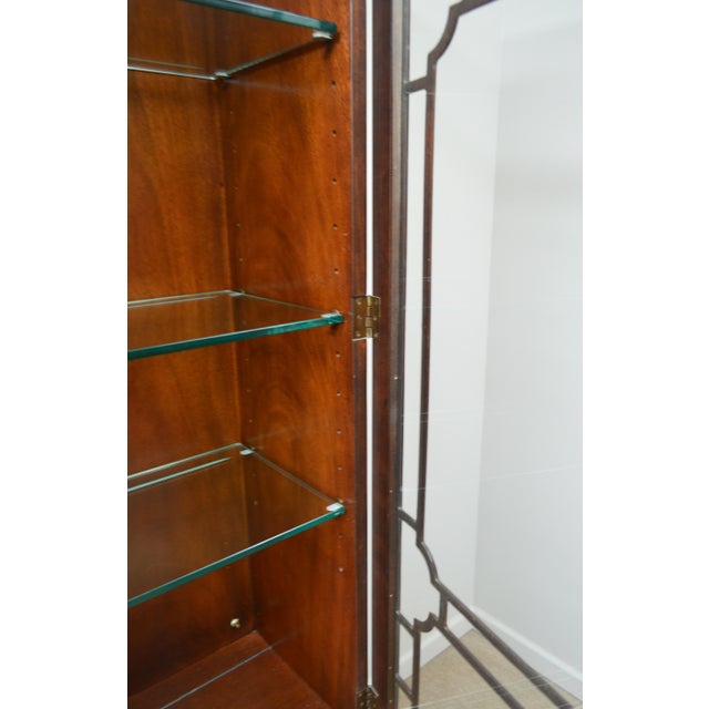 Henredon Mahogany Breakfront China Chairish