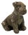 Reconsitituted Stone Puppy or Dog Garden Ornament, England Mid 20th C. For Sale