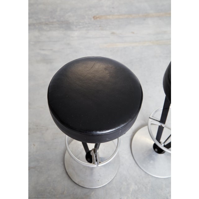 Dry Martini Bar Stool by Pedro Miralles for Akaba, 1980s, Set of 4 For Sale - Image 13 of 14