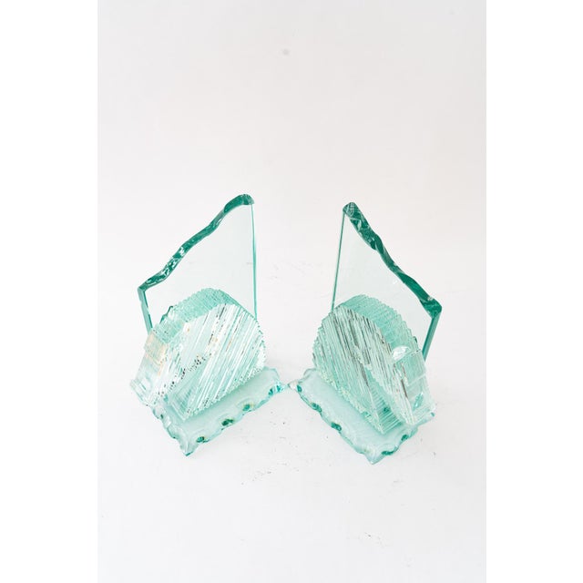 Glass Horse Head Bookends, Vienna, Austria, 1970s, Set of 2 For Sale - Image 17 of 18