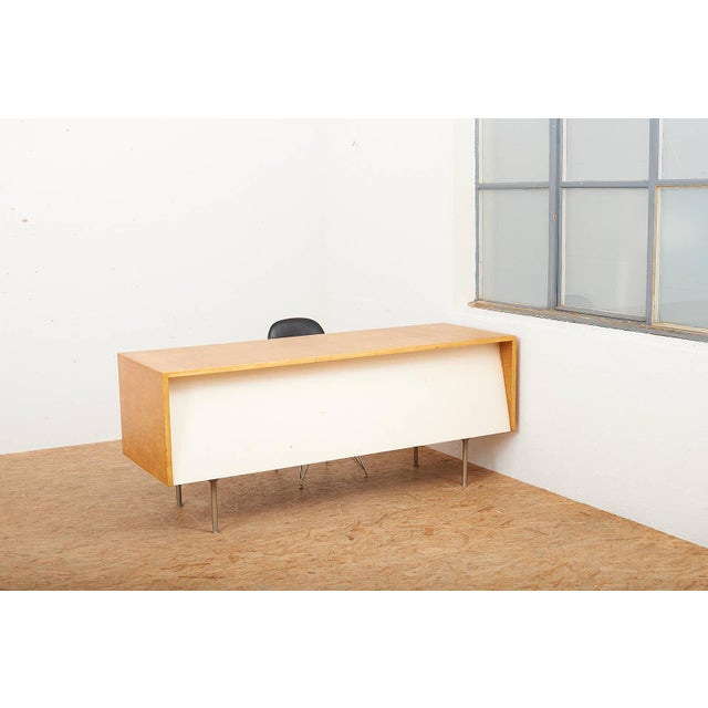 Desk with Round Tube Legs by Erika Schläpfer, 1956 For Sale - Image 13 of 14