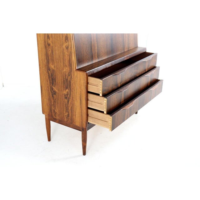 Rosewood Secretaire by Erling Torvits for Klim Møbelfabrik For Sale - Image 10 of 16
