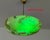 Modern Art Deco Pendant Light in Uranium Glass, 1930s For Sale - Image 3 of 18