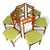 Dining Chairs from Amma Torino, 1960s, Set of 6 For Sale - Image 12 of 18