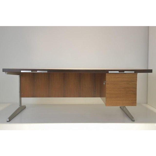 Desk in Pau Ferro Wood from Marius Byrialsen, 1968 For Sale - Image 3 of 18