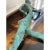 Vintage Bronze 14.5” Brutalist Running Figure For Sale - Image 12 of 16
