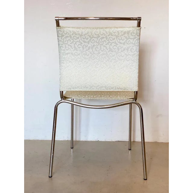Silver Dining Chairs from Calligaris, 1990s, Set of 4 For Sale - Image 8 of 13