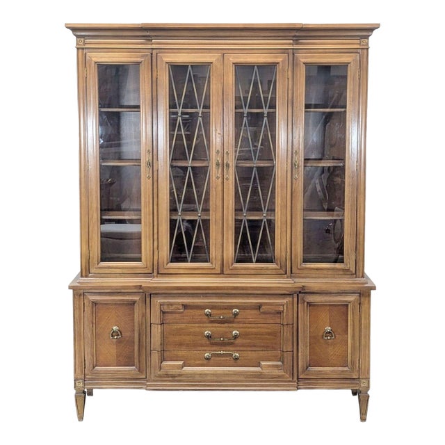 Mid-Century Thomasville Milano Collection Hutch For Sale